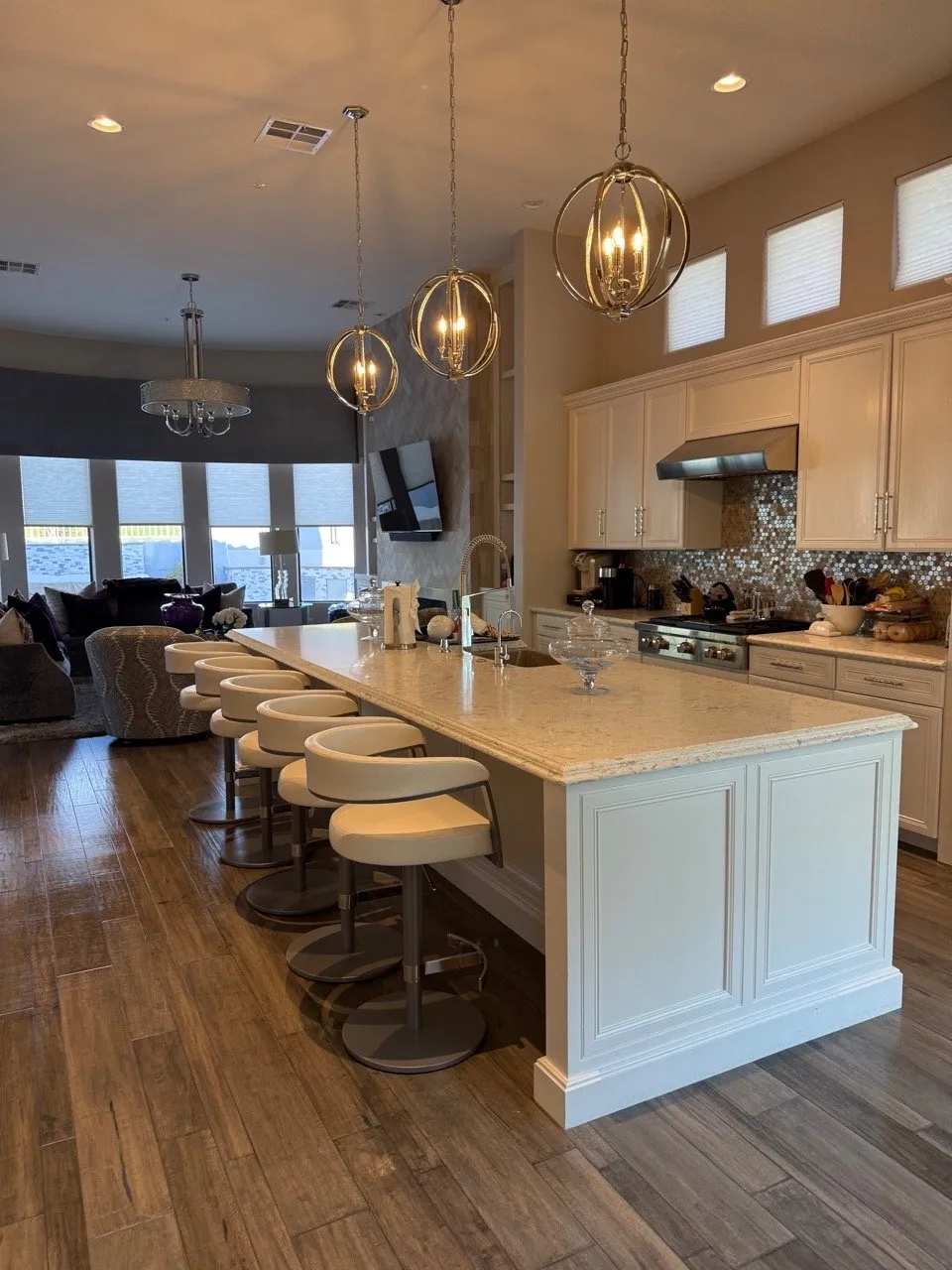 Kitchen after deep cleaning